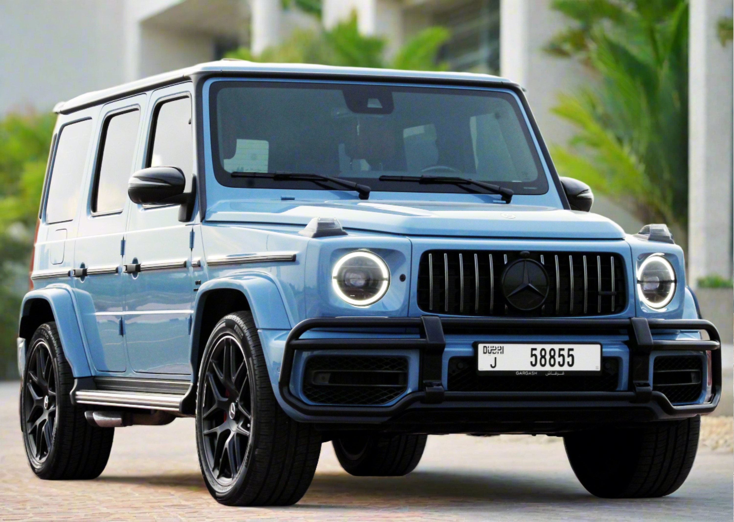 مرسيدس بنز G63 AMG أزرق 2022 1